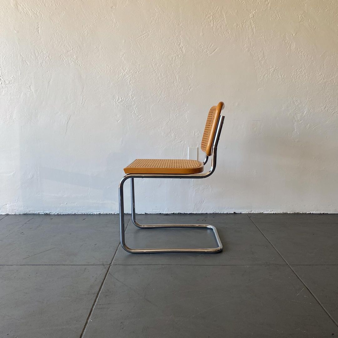 Gavina b32 Cesca Cane Chairs by Marcel Breuer, 1928