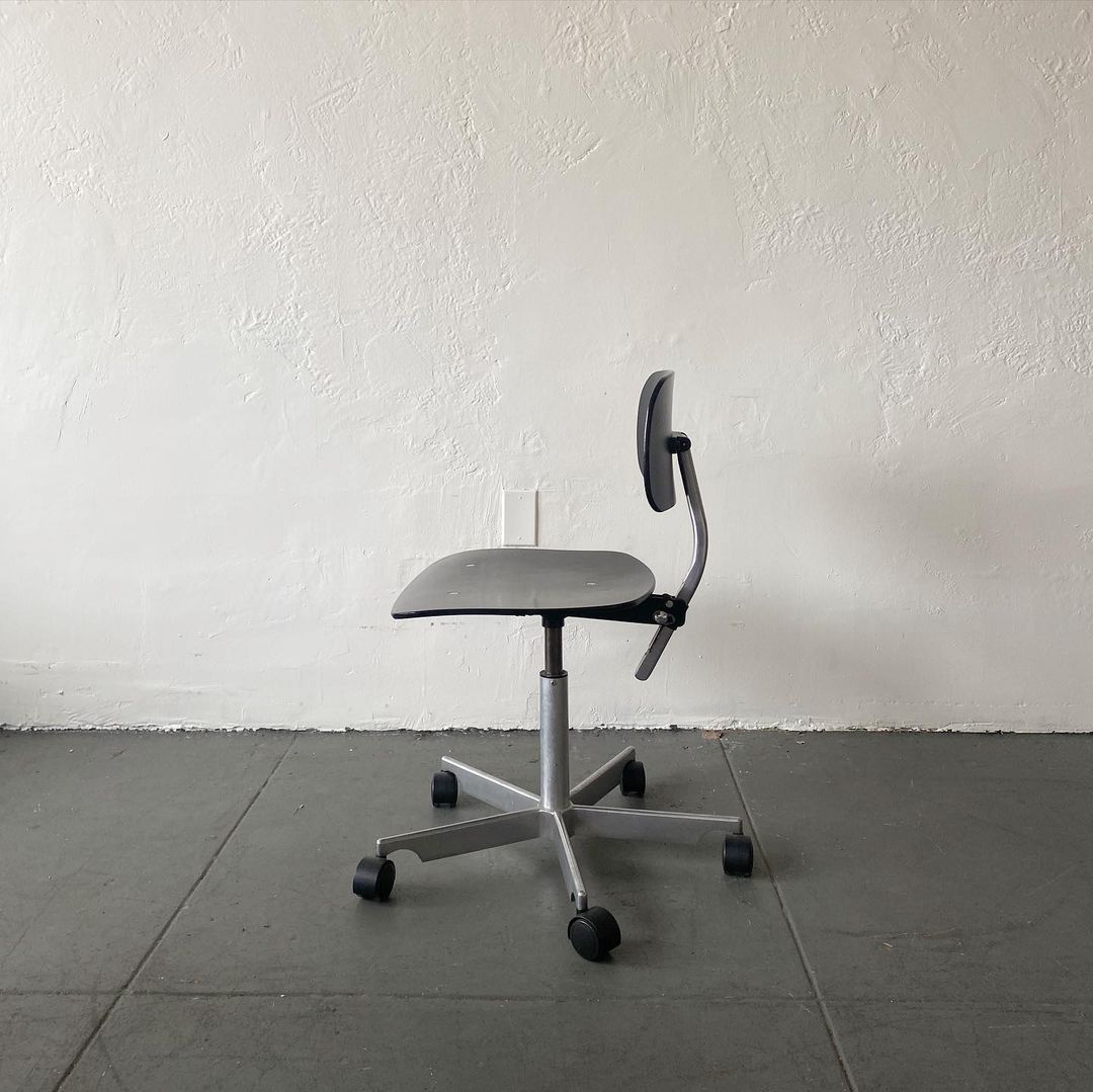 Fritz Hansen Kevi Swivel Desk Chair by Jørgen Rasmussen, 1960s