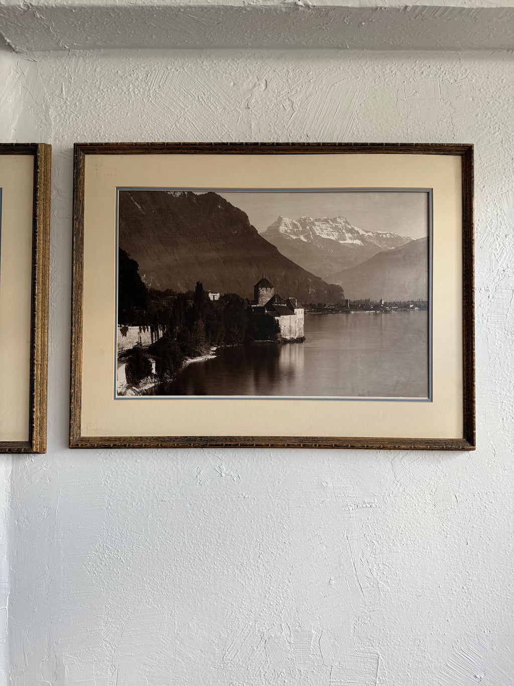 1930’s Blind Stamped Black and White Photographs of Switzerland by Adolph Braun