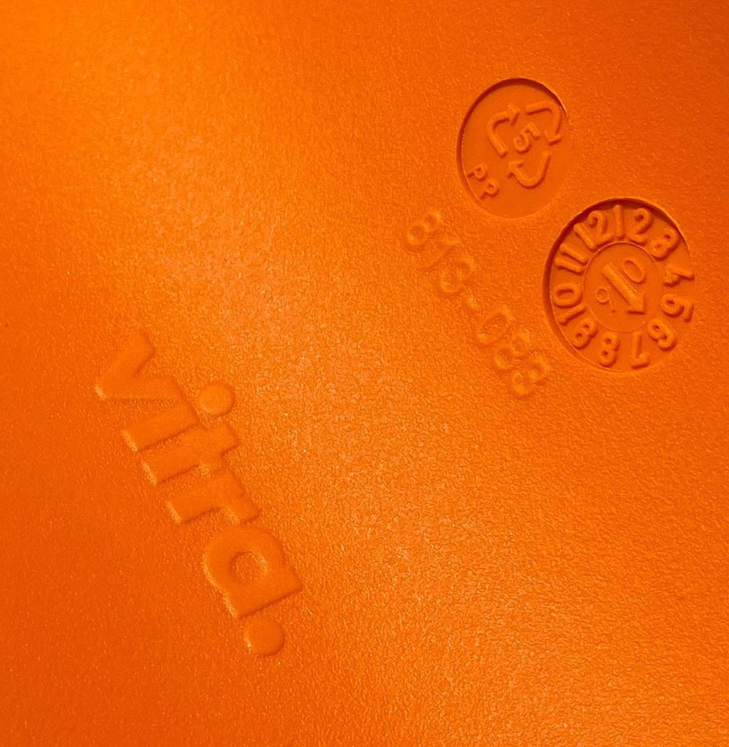 Vitra Verner Panton S Chair in Tangerine