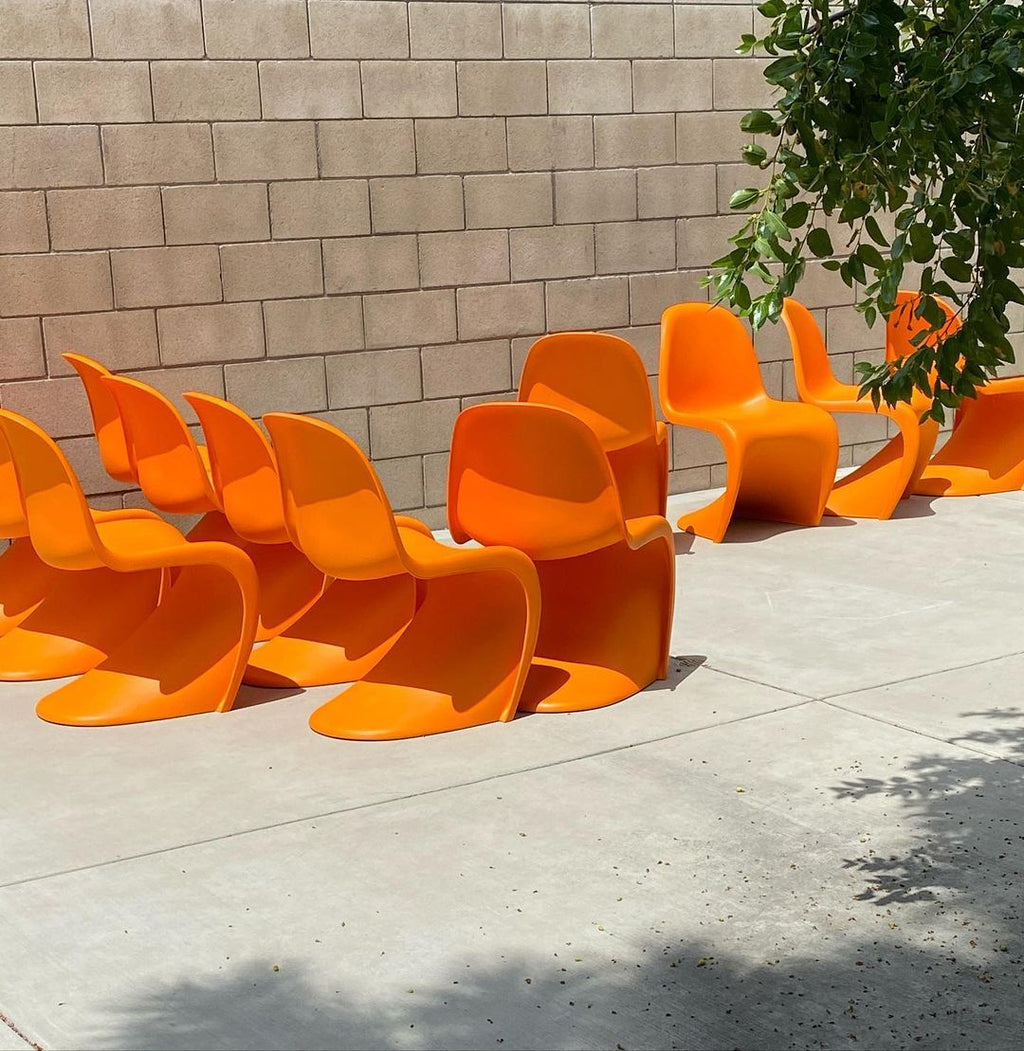 Vitra Verner Panton S Chair in Tangerine