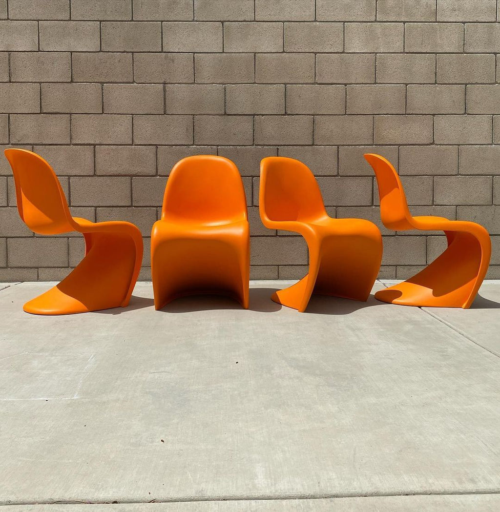 Vitra Verner Panton S Chair in Tangerine