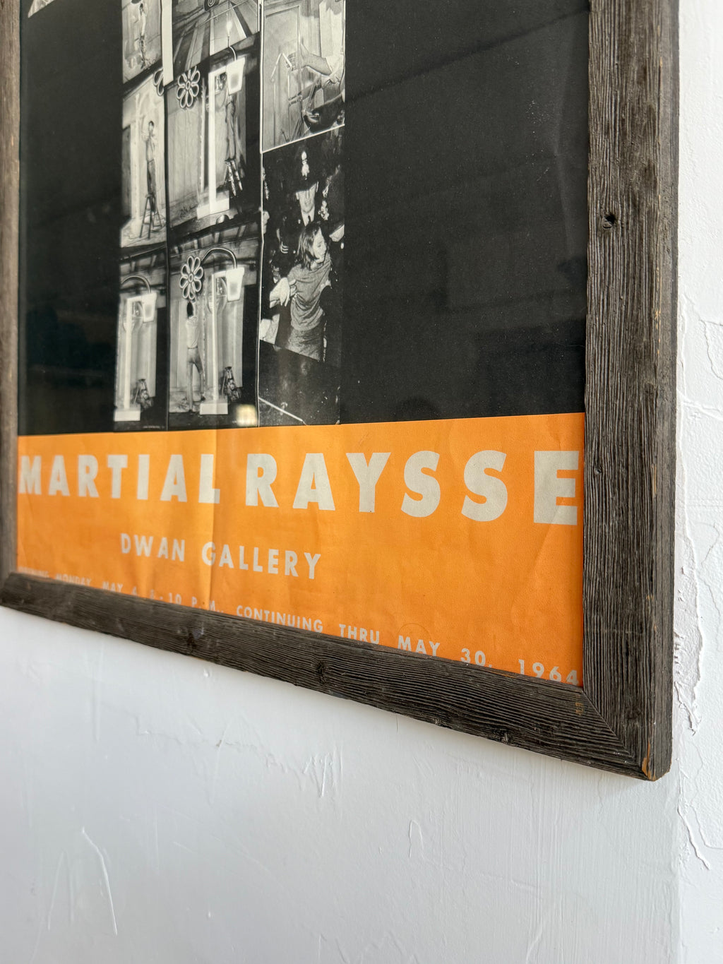 1964 Martial Raysse Dwan Gallery Exhibition Poster