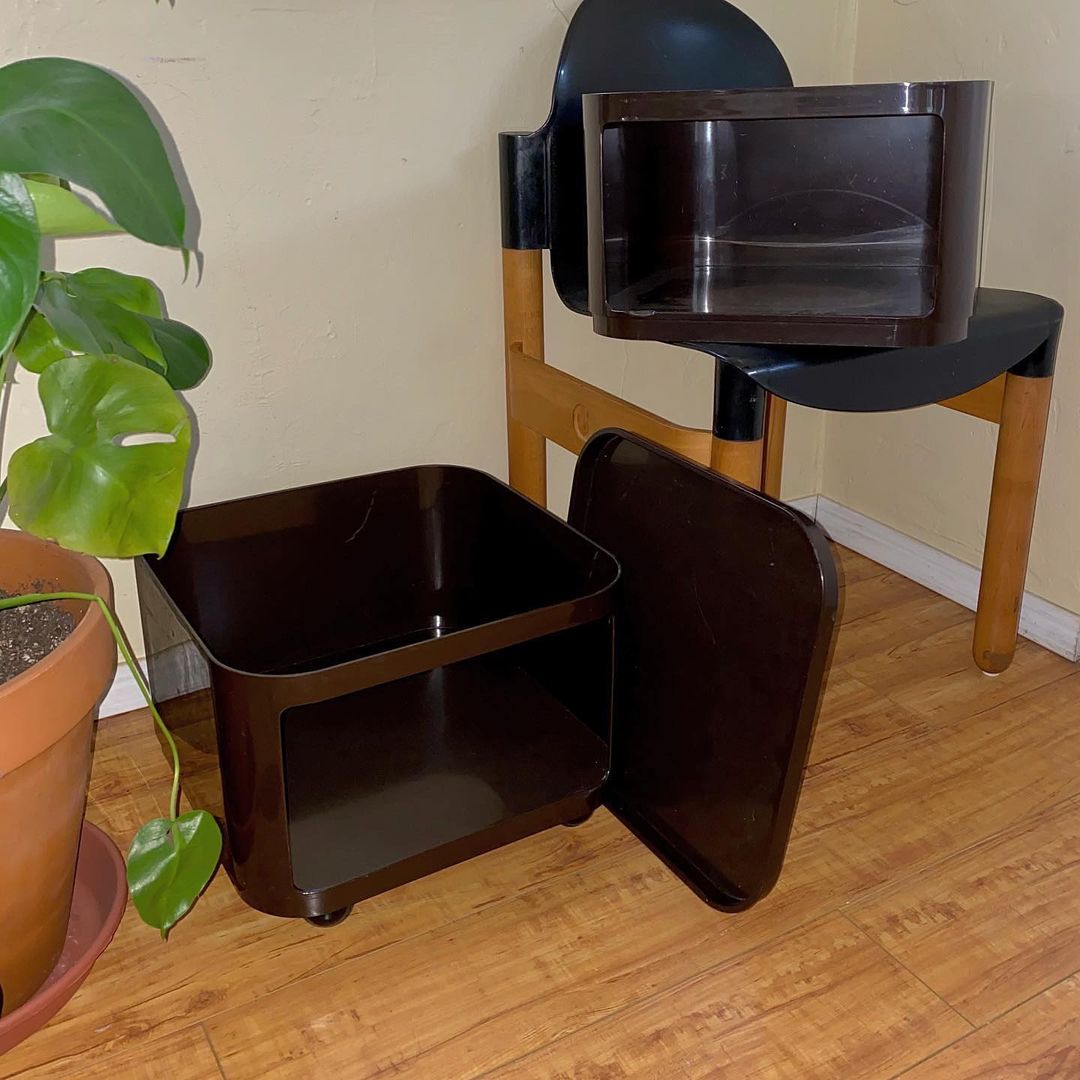 Kartell Componibili Square Trolley by Anna Ferrieri Castelli