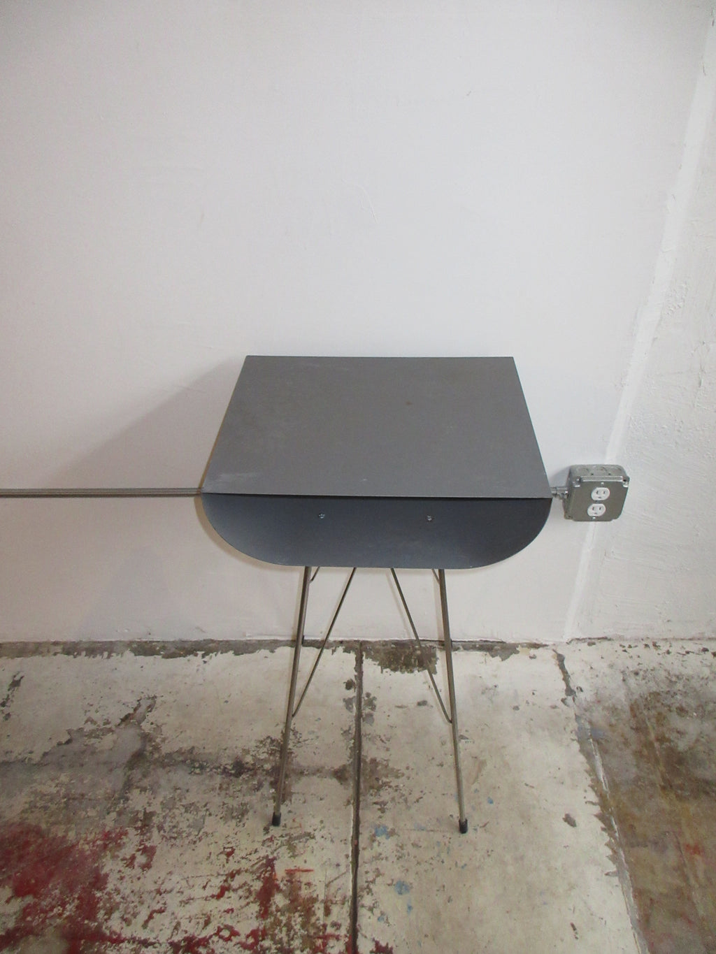 Early 2000s ICFF Chrome Side Table