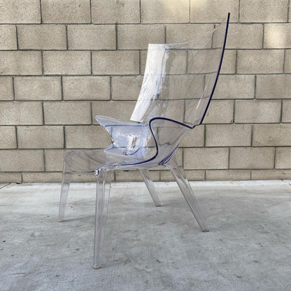 Kartell Uncle Jim Transparent Chair by Philippe Starck