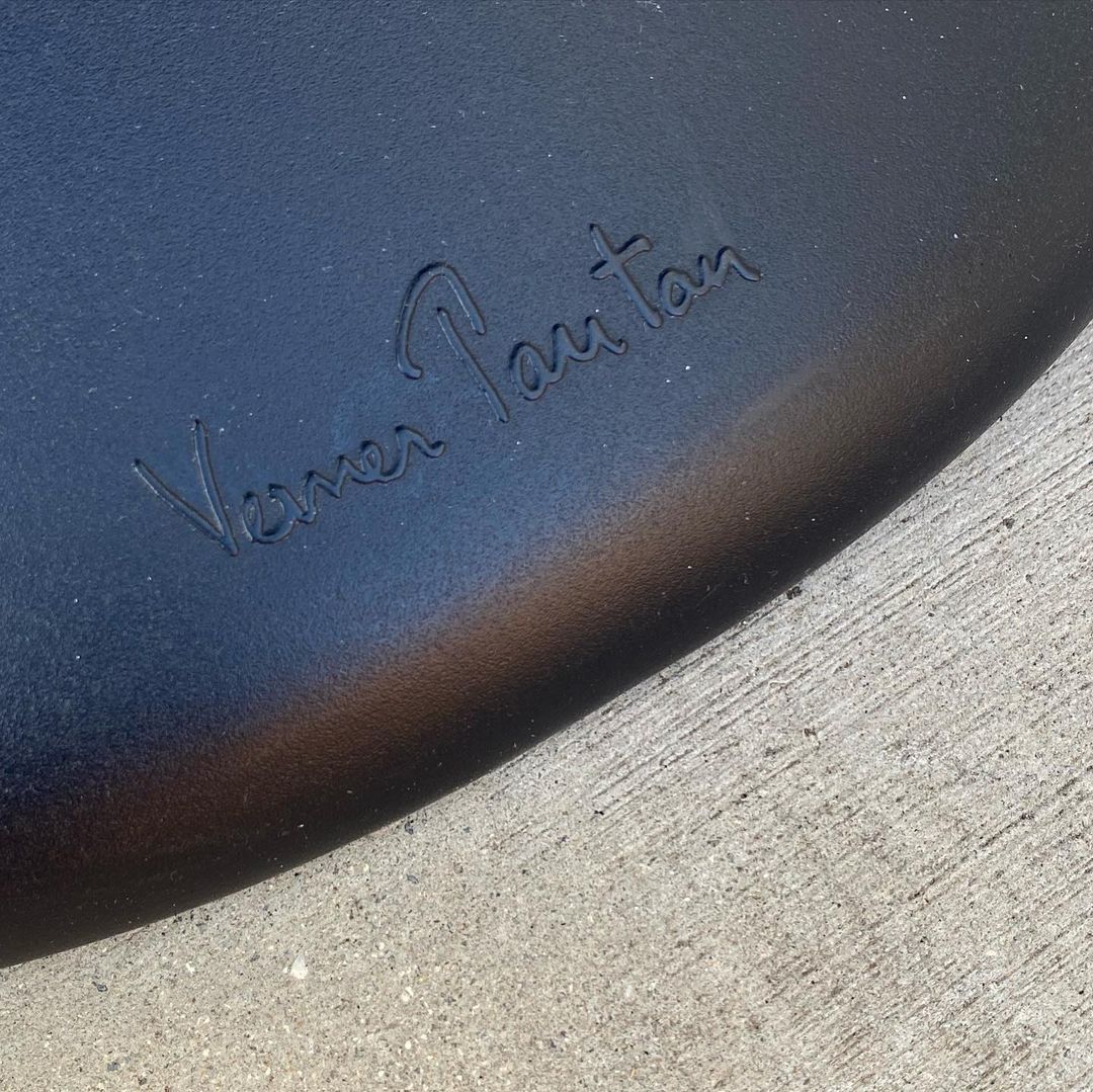 Verner Panton S Chair in black