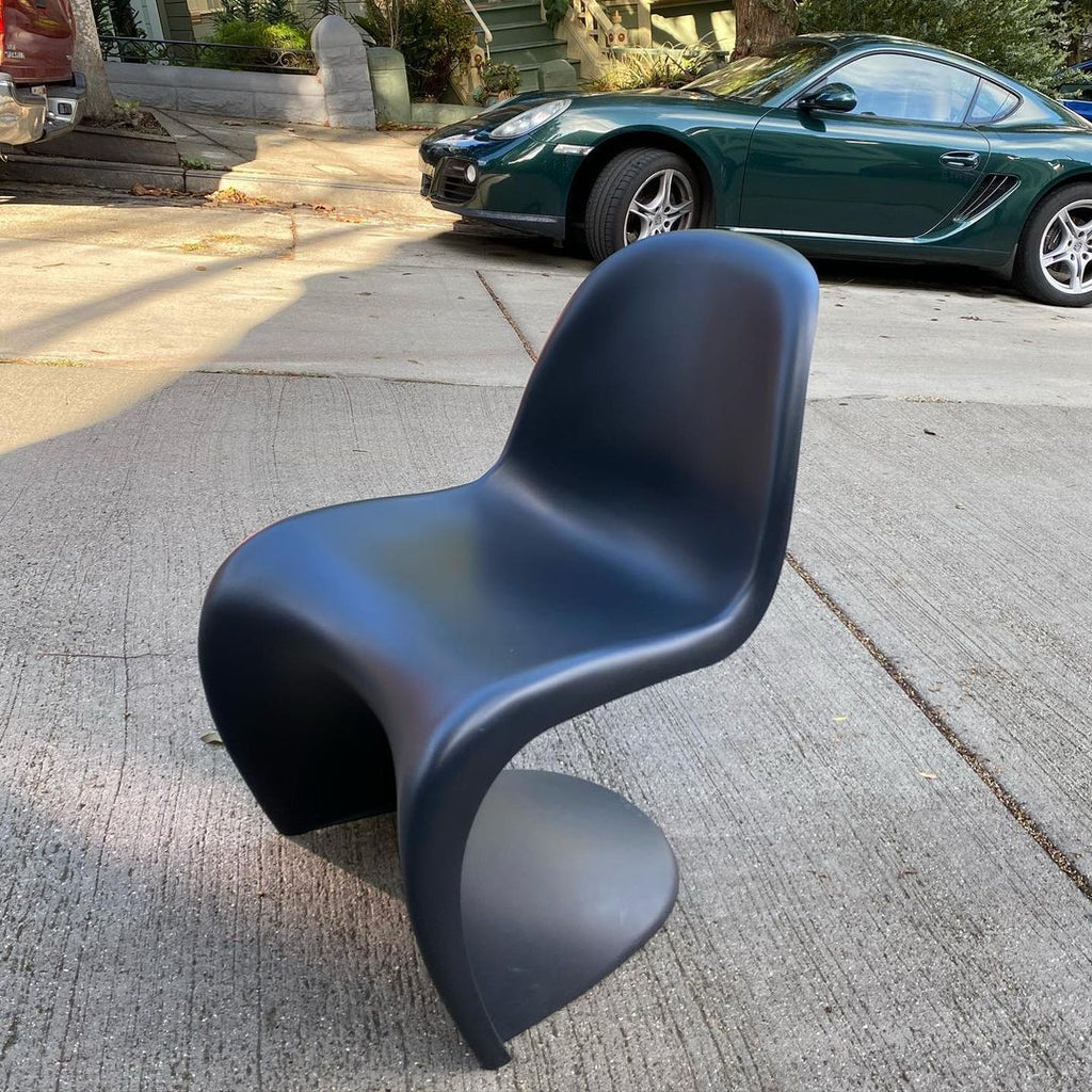 Verner Panton S Chair in black
