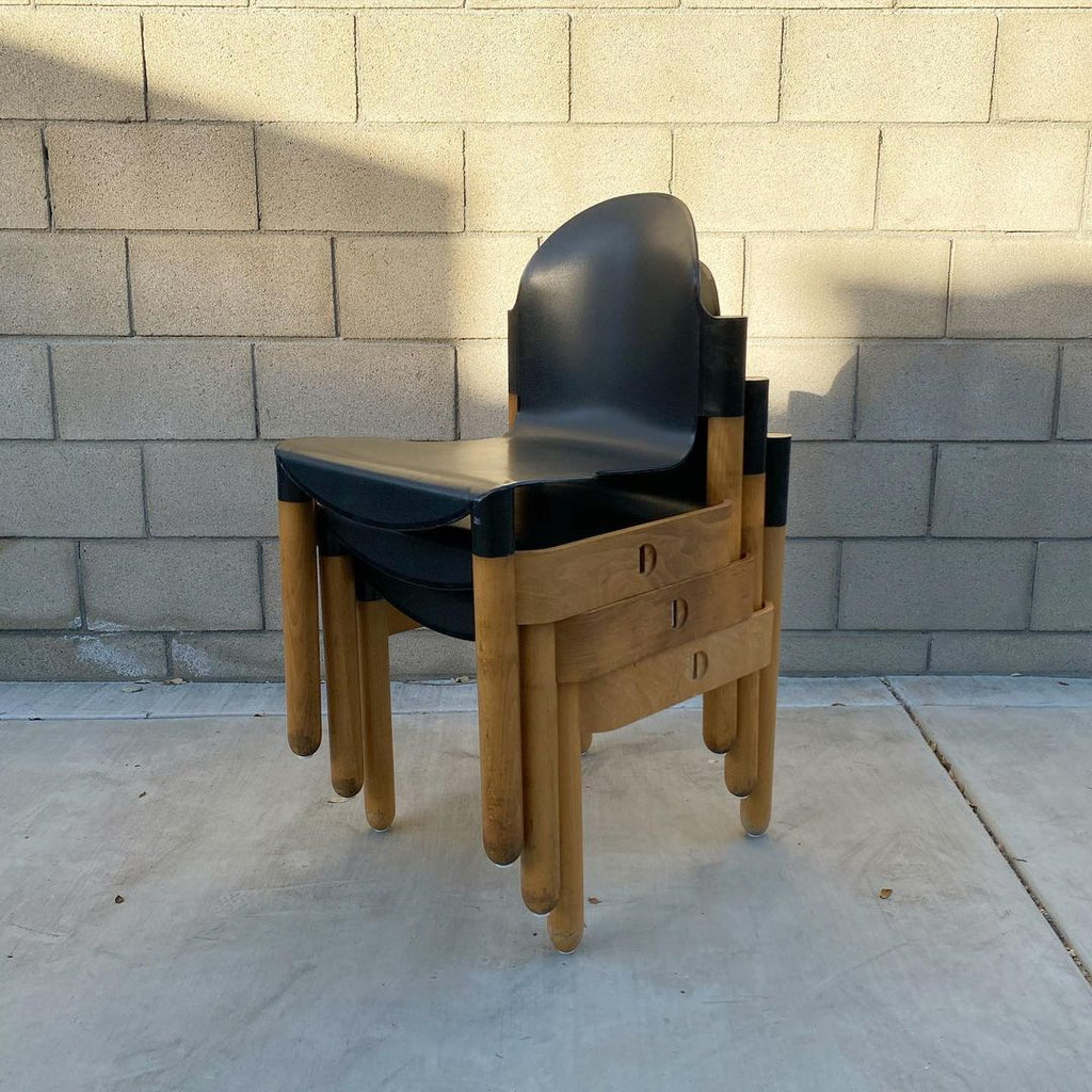 Kartell x Thonet Flex Stacking Chairs by Gerd Lange