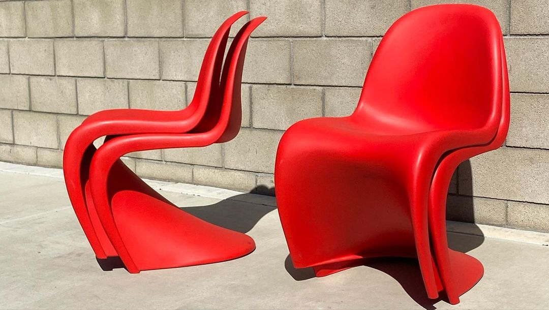 Vitra Verner Panton ‘S’ Chair in Classic Red