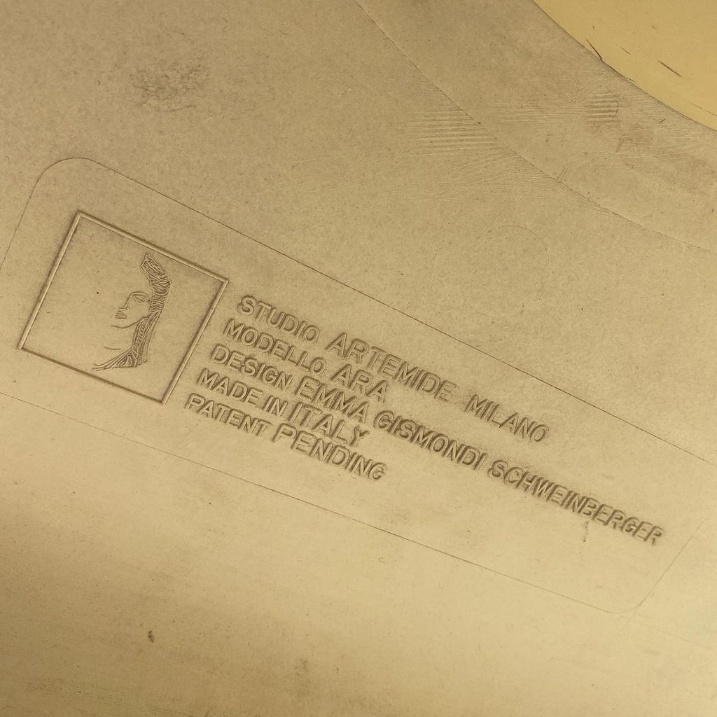 1970s Artemide Ara Coffee Table by Emma Gismondi Schweinberger