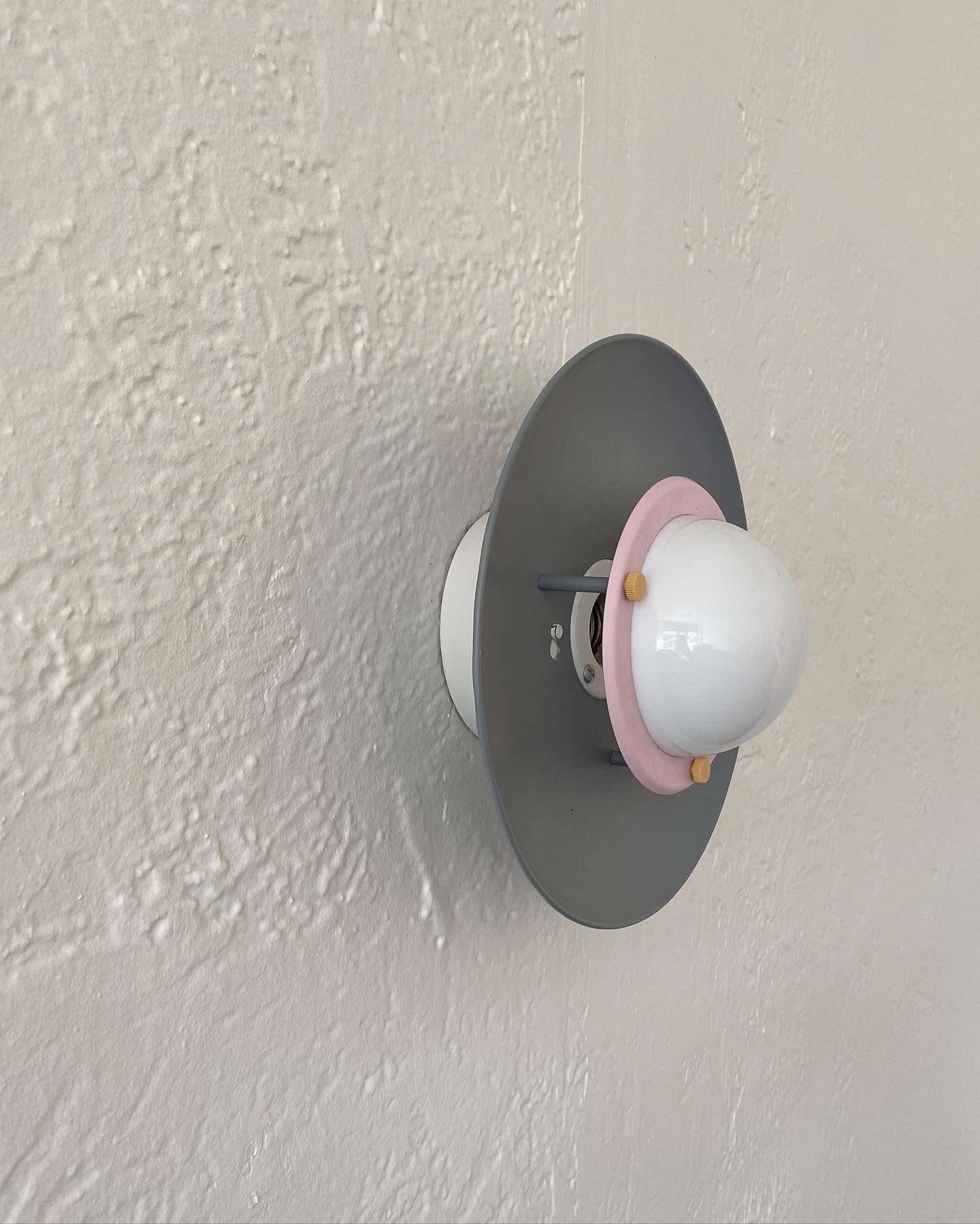 French Artist Made Ceiling / Wall Light