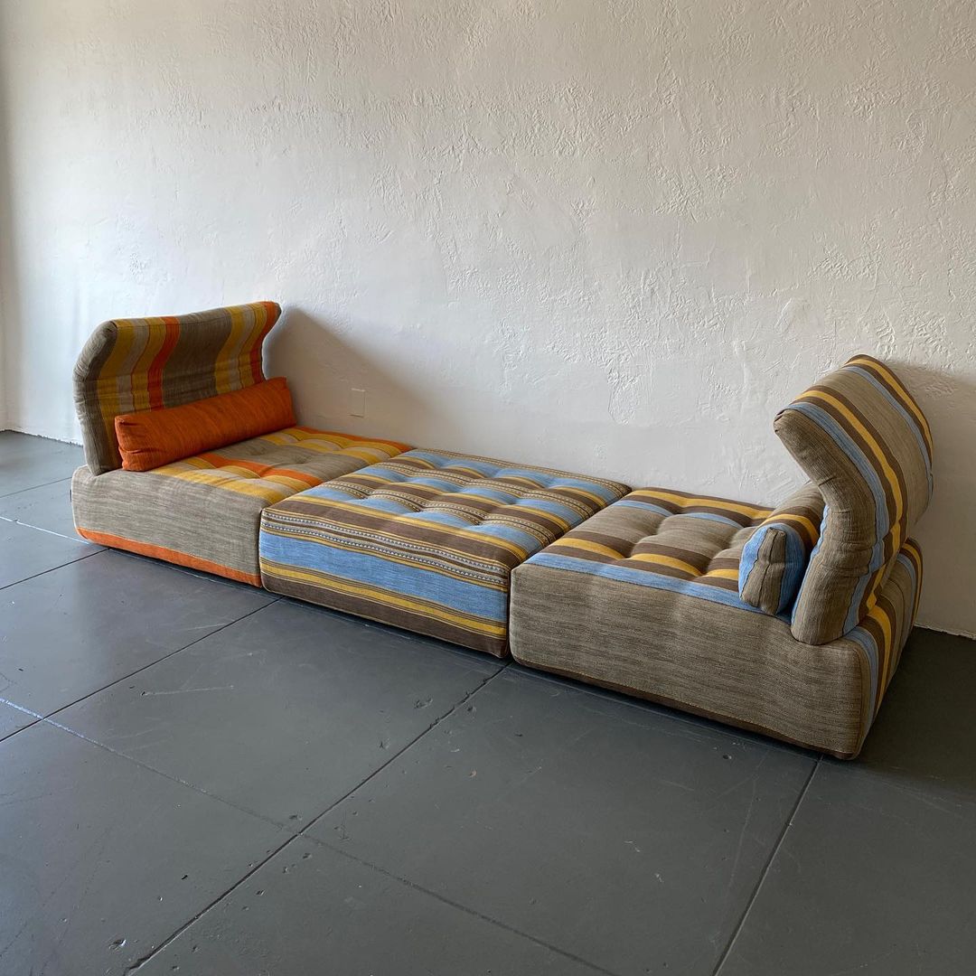 Roche Bobois Voyage Immobile Sofa