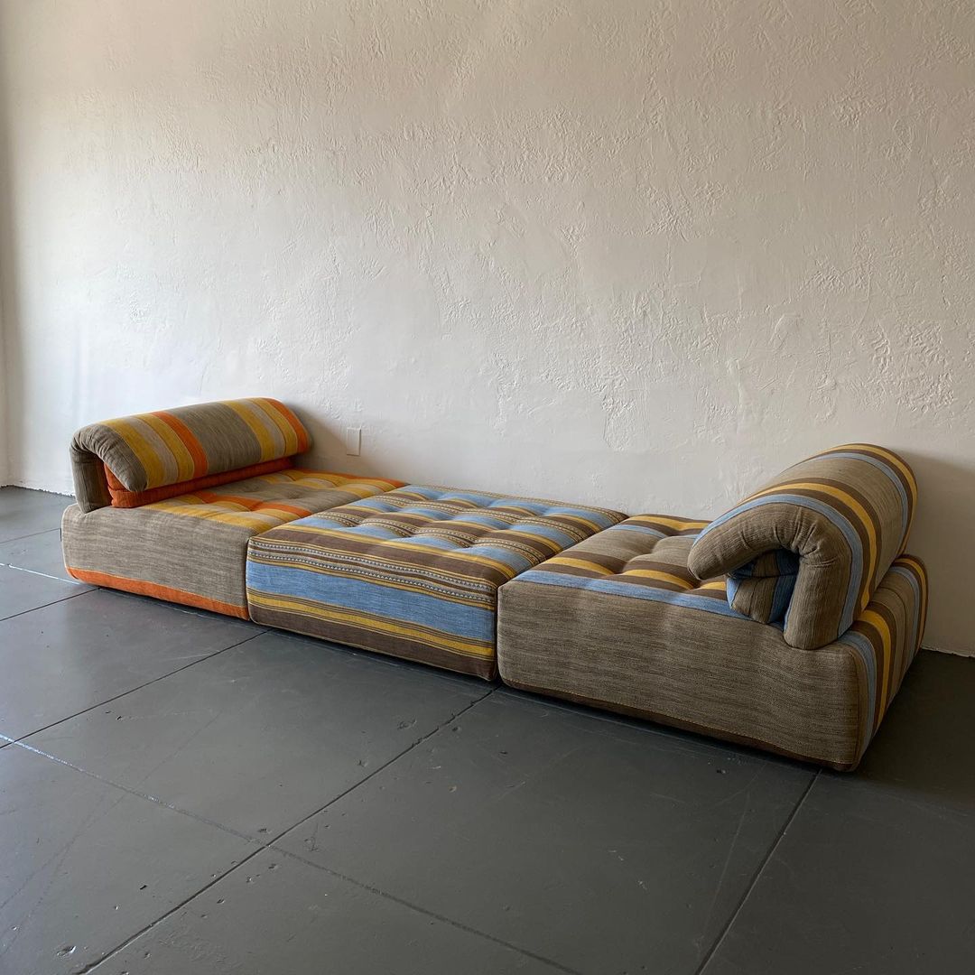 Roche Bobois Voyage Immobile Sofa