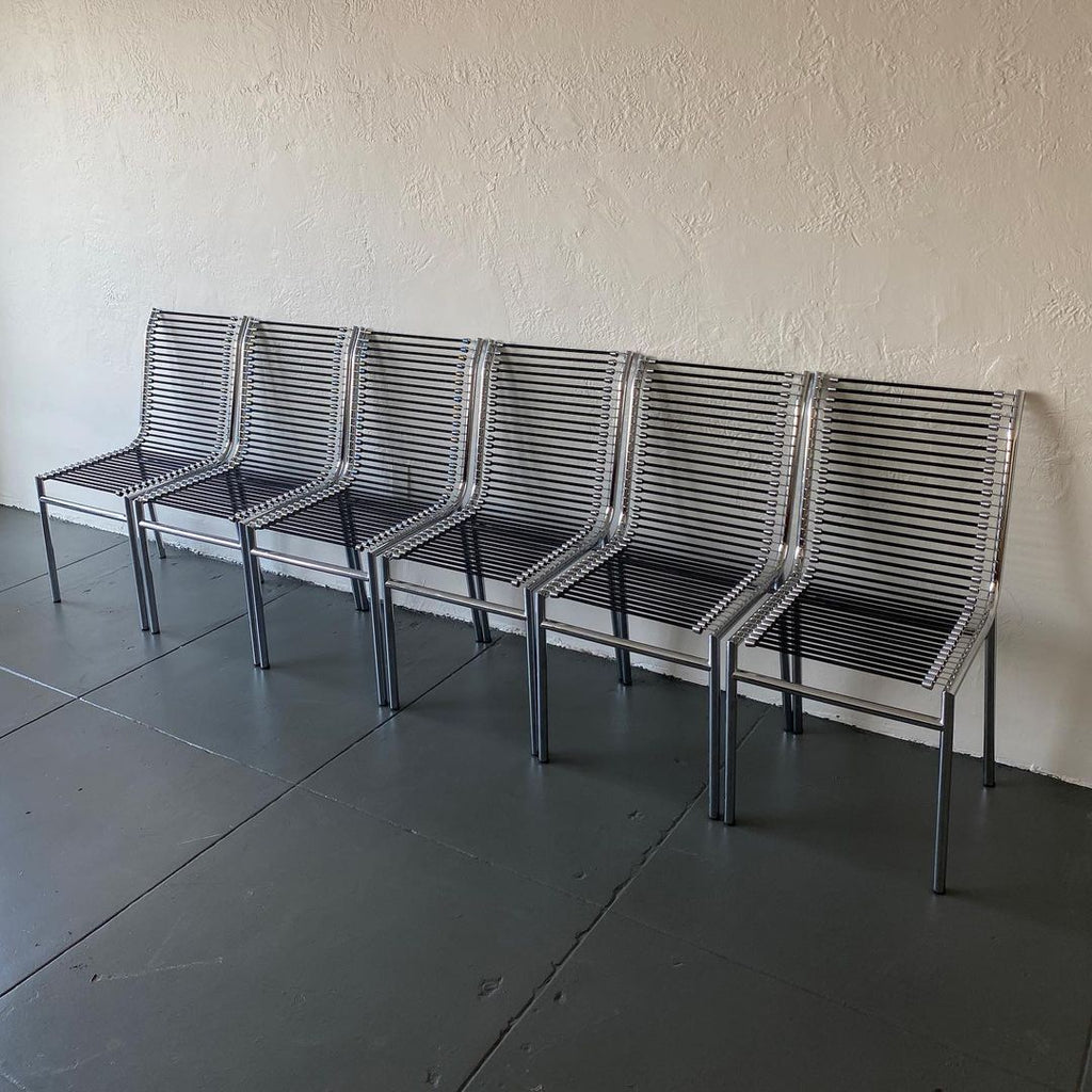 René Herbst Cord Chairs