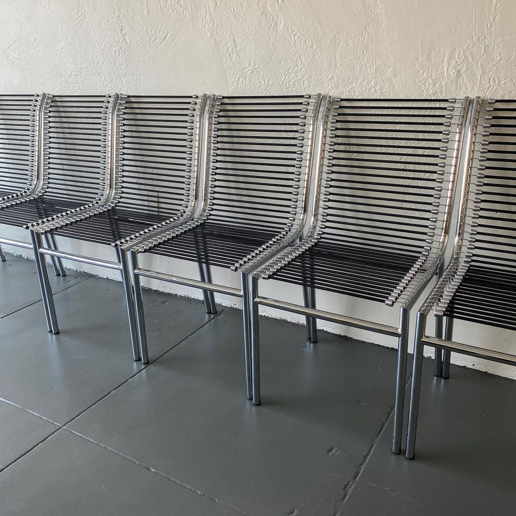 René Herbst Cord Chairs