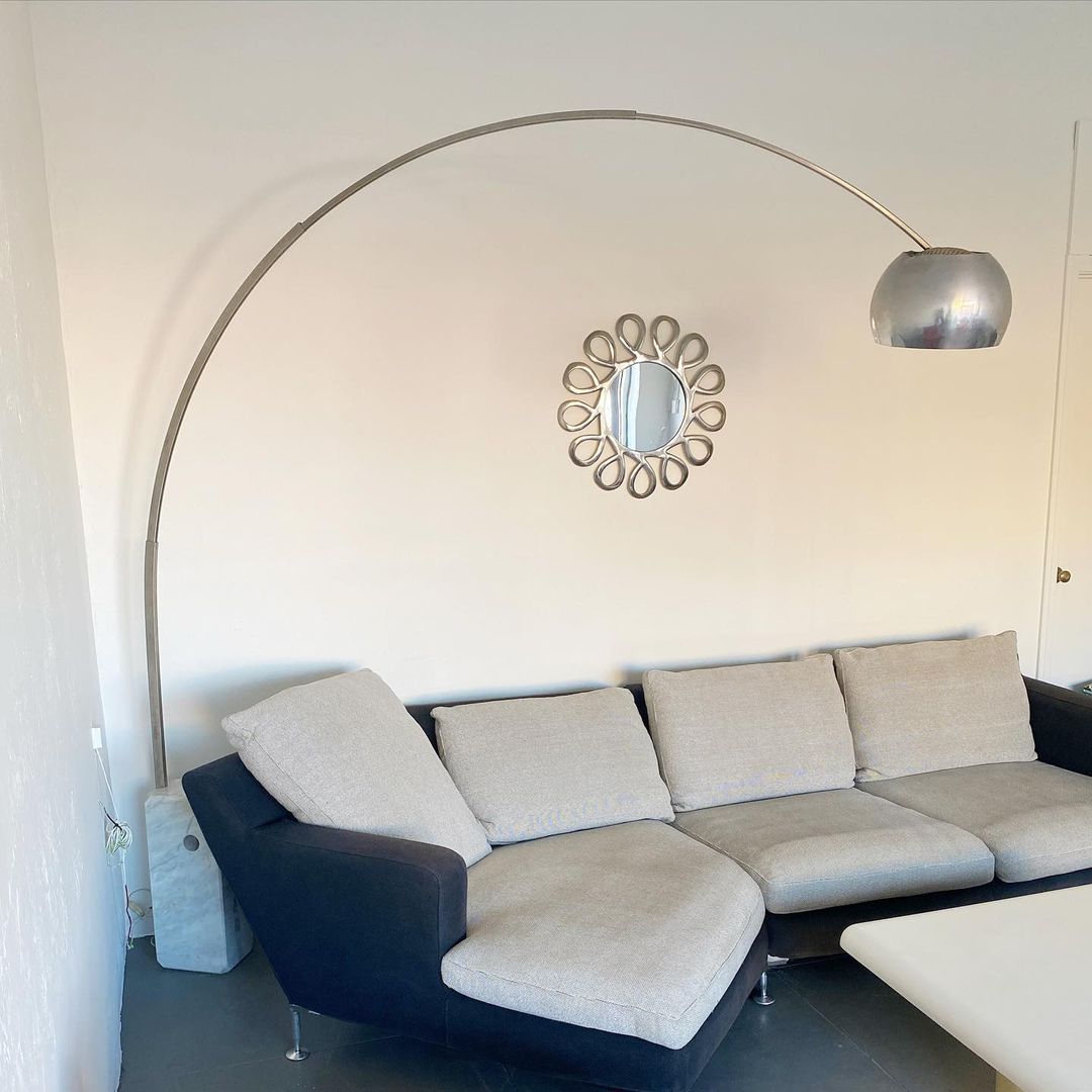 Flos Arco Floor Lamp by Achille and Pier Castiglioni, 1962