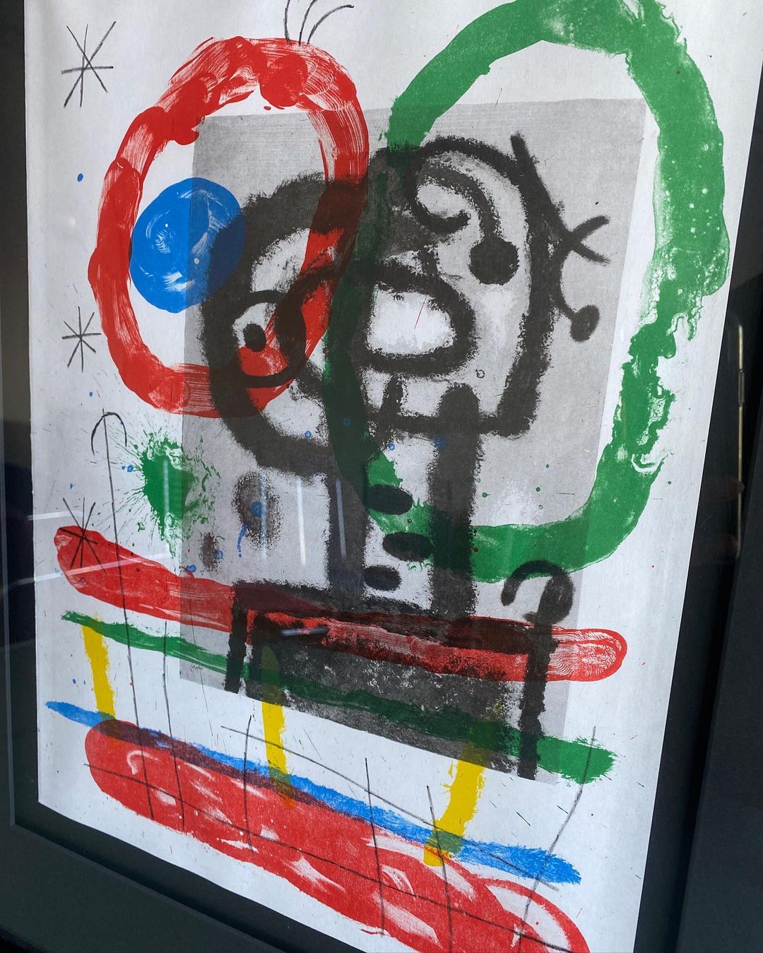 Miro Untitled Signed Lithograph