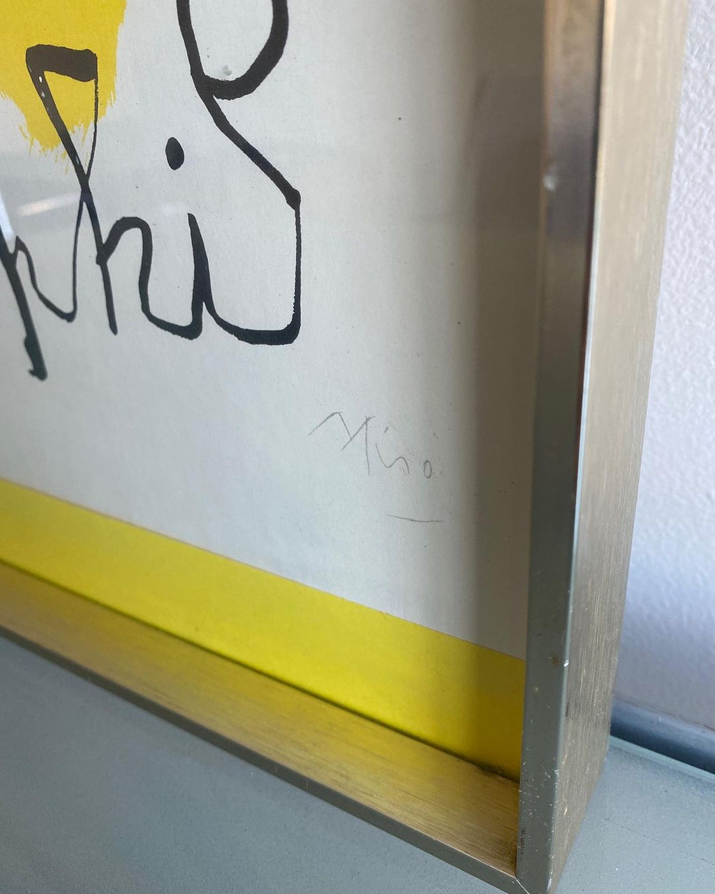 Miro Sculptures Art Graphique Galerie Maeght Signed Lithograph