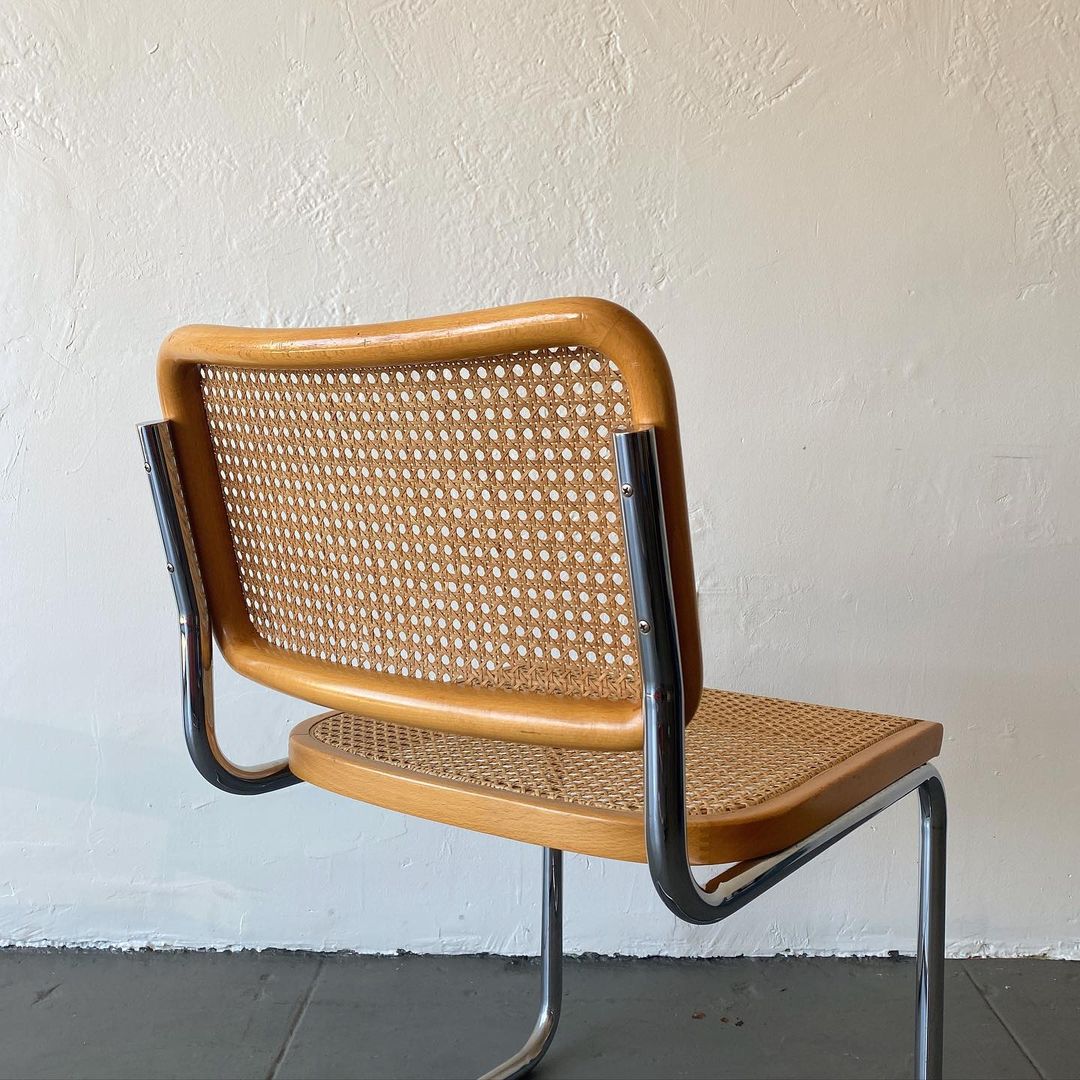 Gavina b32 Cesca Cane Chairs by Marcel Breuer, 1928