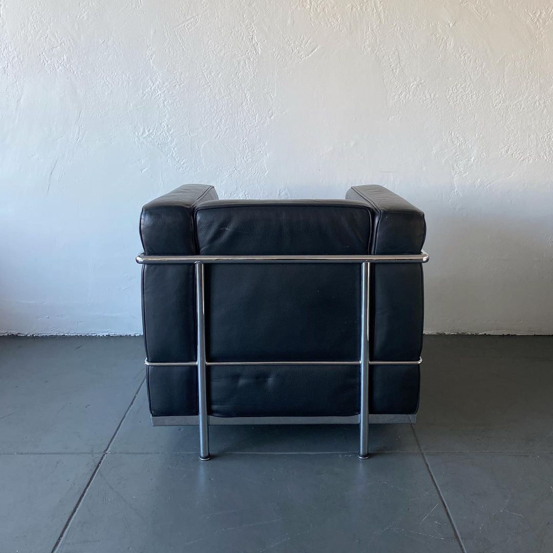 Le Corbusier LC2 Armchair, Made In Italy 2005