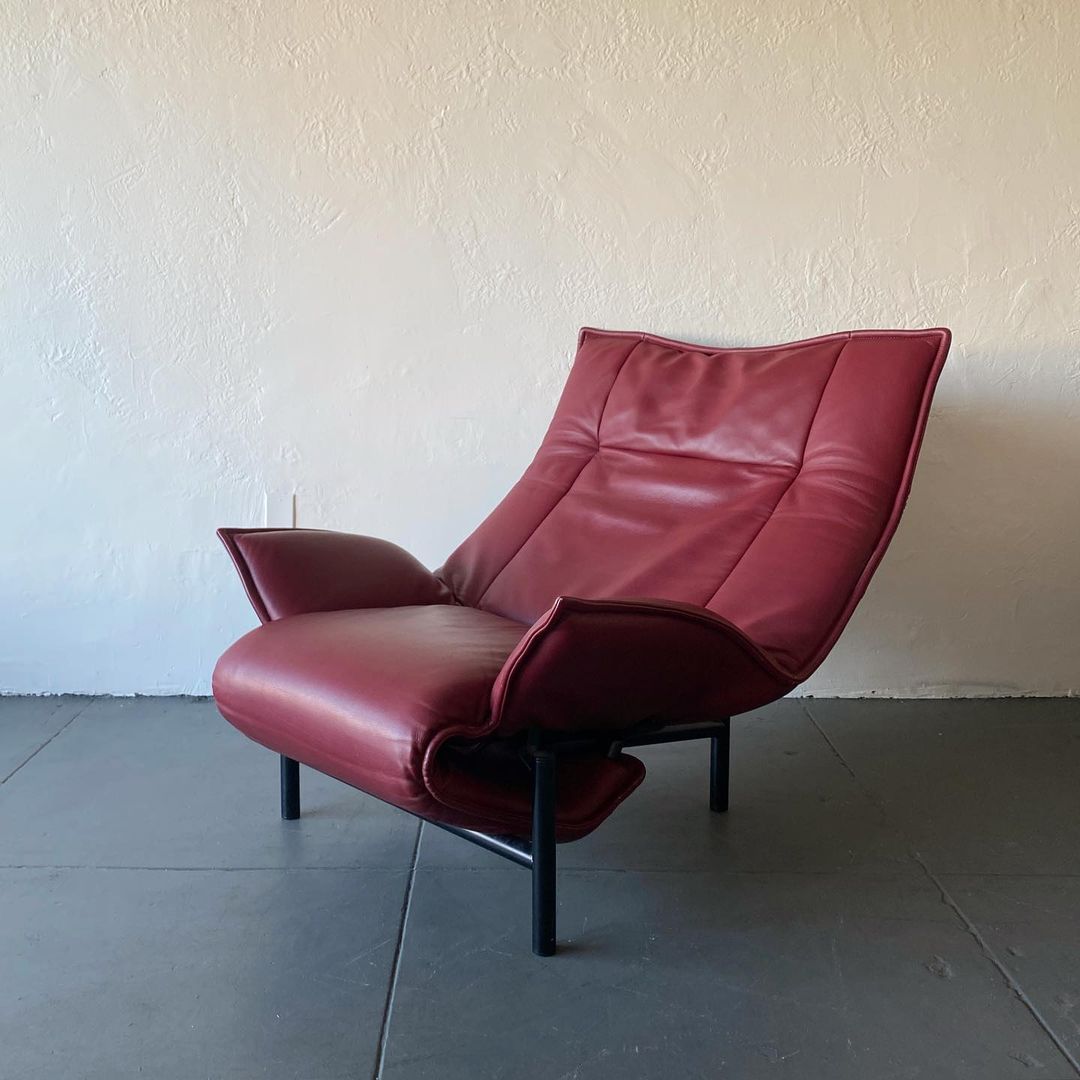 Cassina Veranda Lounge Chair by Vico Magistretti, 1983