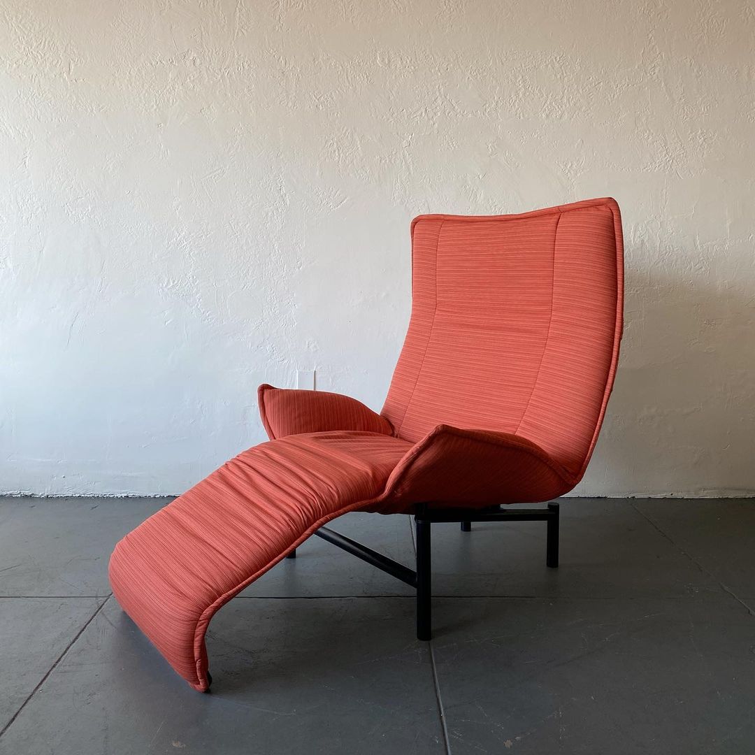 Cassina Veranda Lounge Chair by Vico Magistretti, 1983
