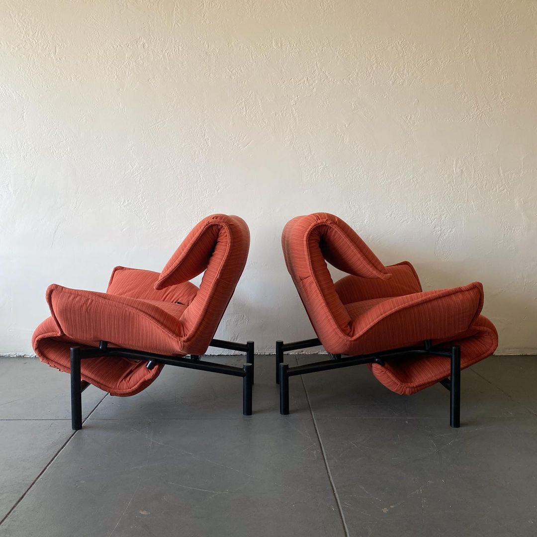 Cassina Veranda Lounge Chair by Vico Magistretti, 1983