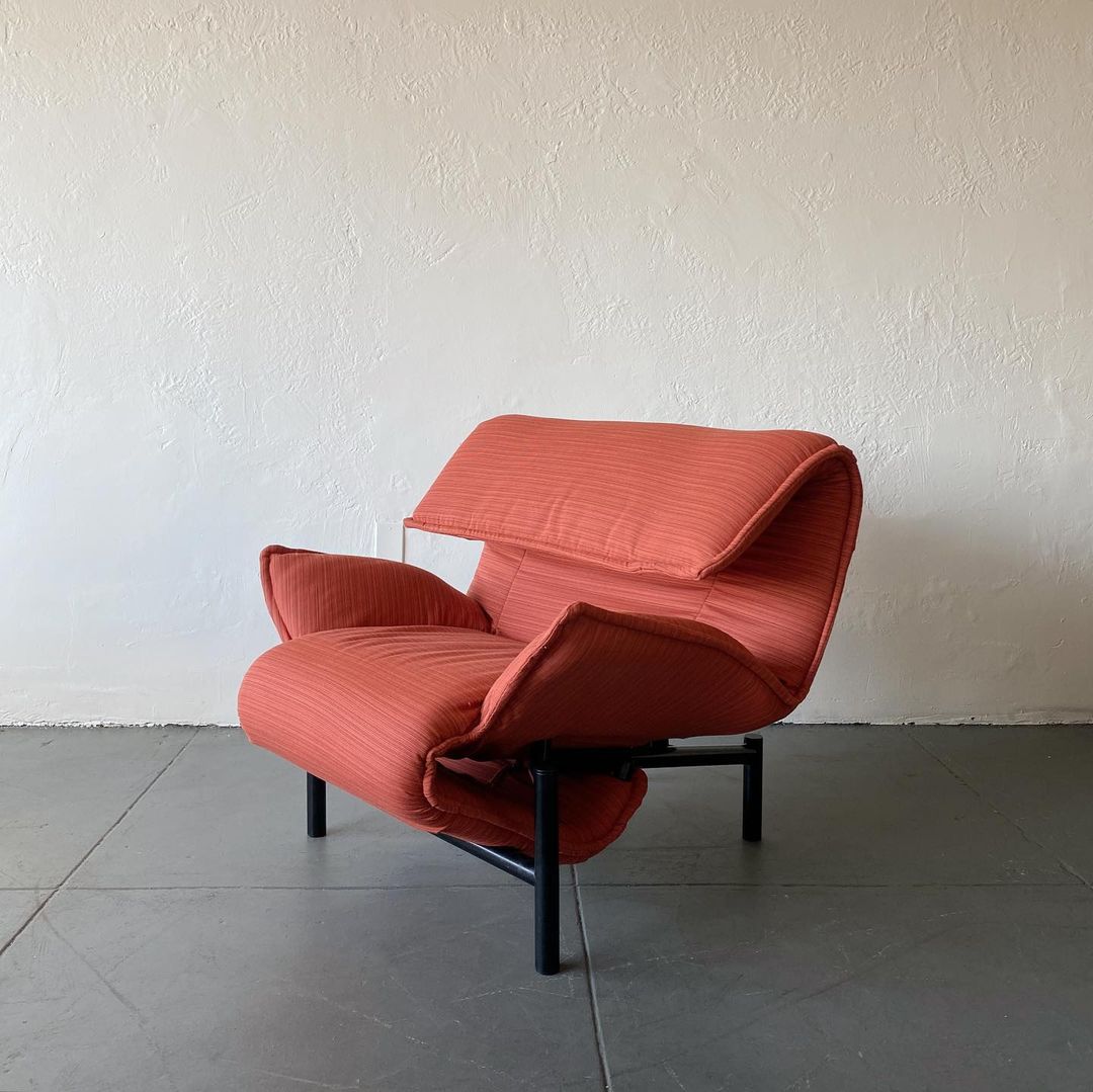 Cassina Veranda Lounge Chair by Vico Magistretti, 1983