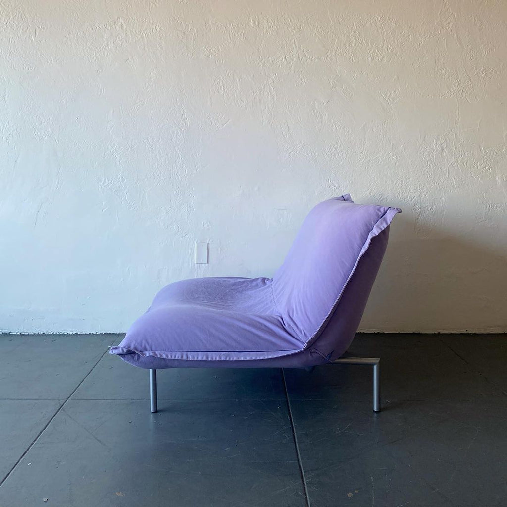 Ligne Roset Calin Pillow Lounge Chair & Ottoman by Pascal Mourgue, 1994