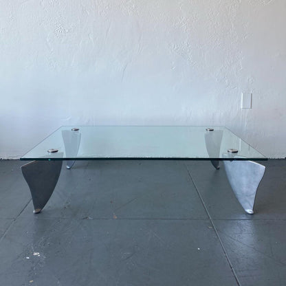 Terrance Conran Shark Fin Coffee Table, 1980s