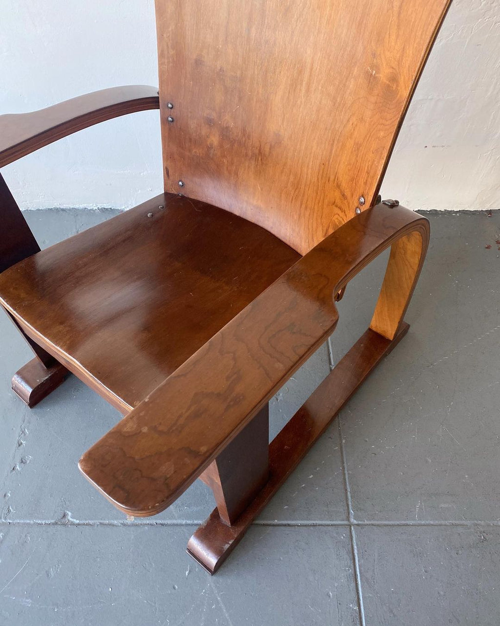 Mahogany Lounge Chair by Moveis Cimo, 1960s