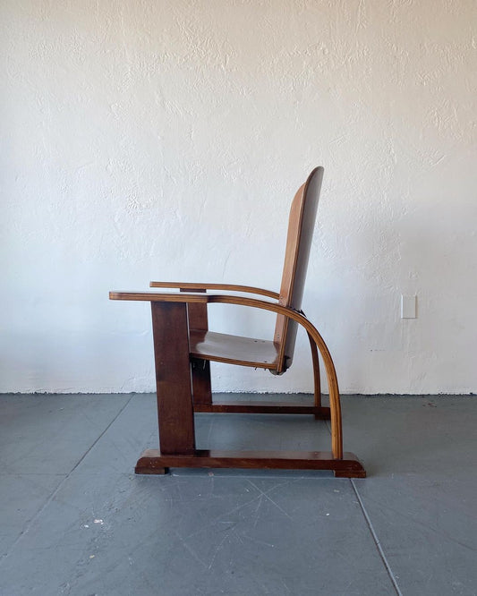 Mahogany Lounge Chair by Moveis Cimo, 1960s