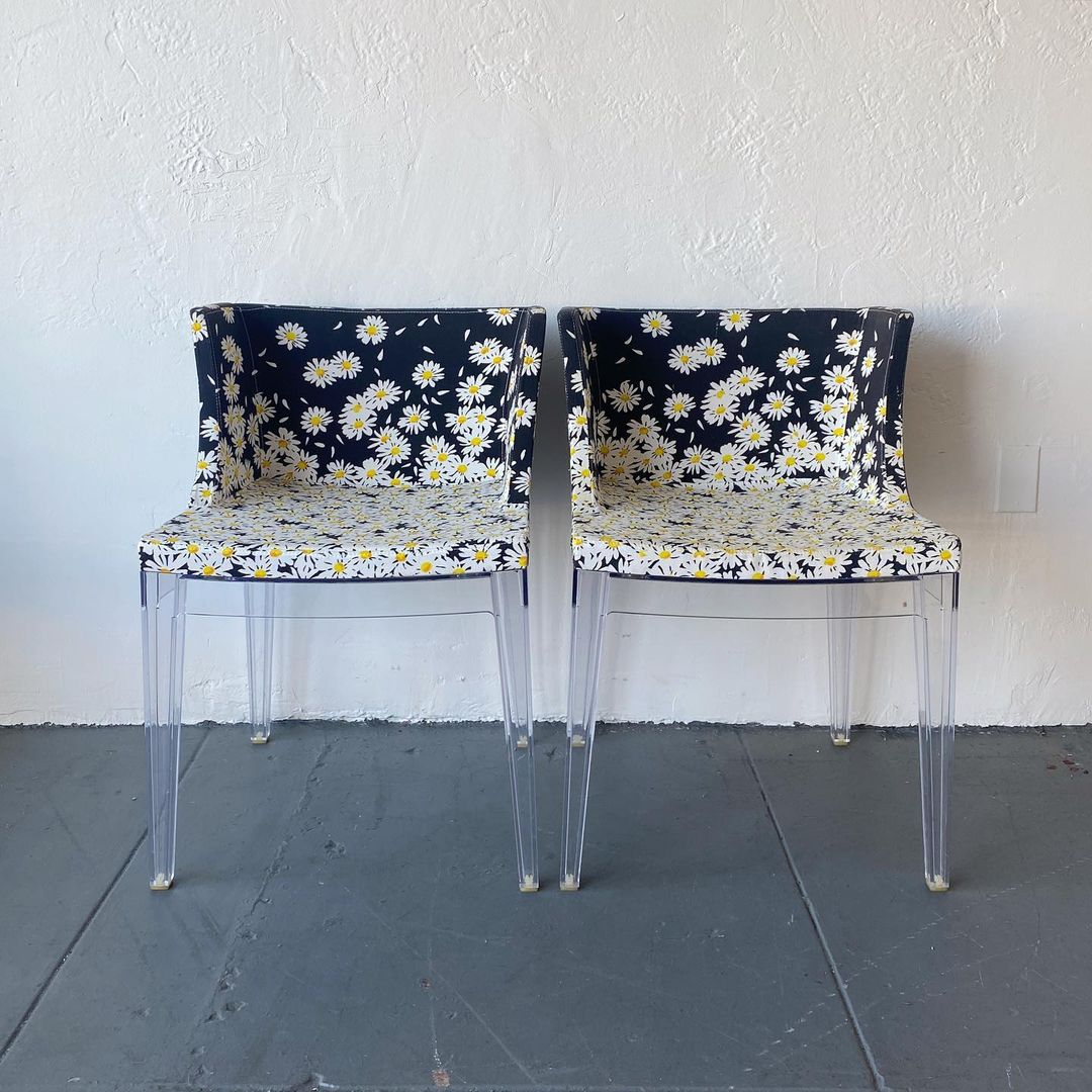 Kartell Mademoiselle Chairs by Philippe Starck, 2004