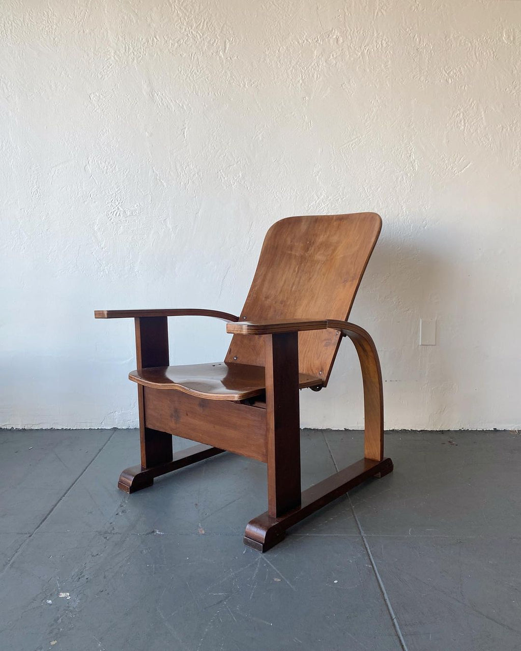 Mahogany Lounge Chair by Moveis Cimo, 1960s
