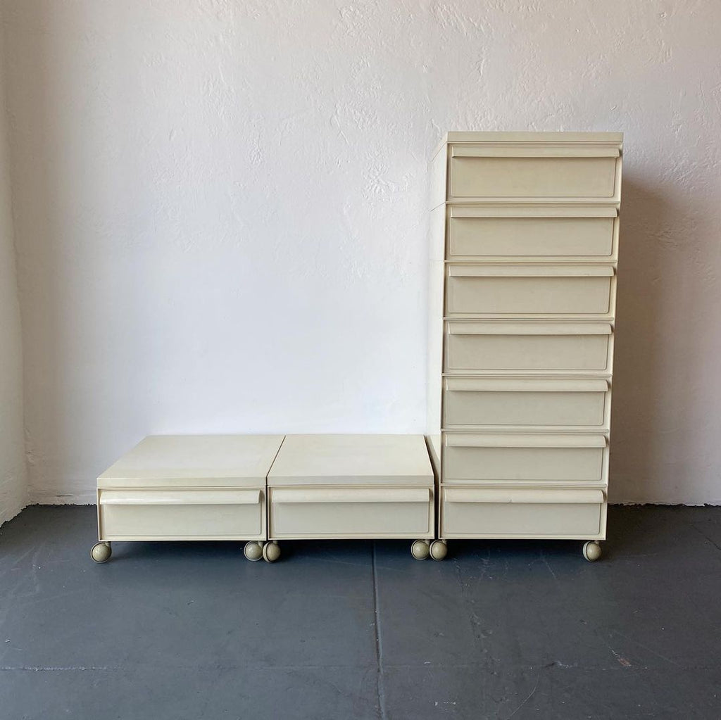 Kartell Stacking Drawer Program by Simon Fussell, 1970s