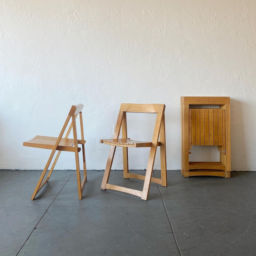 Bazzani Trieste Folding Chair by Aldo Jacober, 1960s