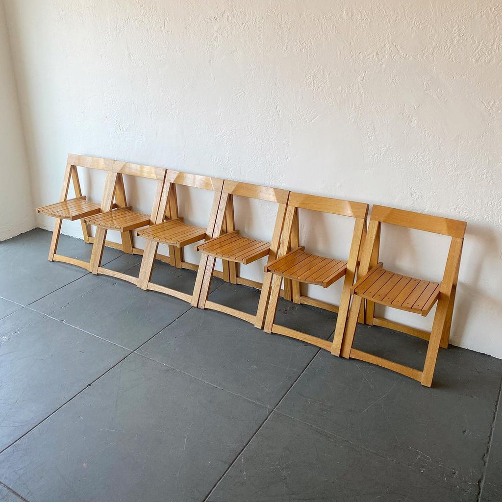 Bazzani Trieste Folding Chair by Aldo Jacober, 1960s