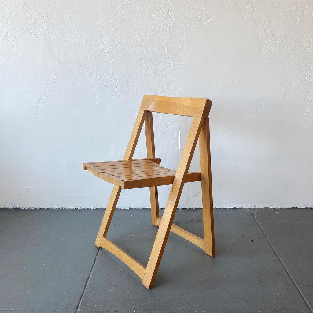 Bazzani Trieste Folding Chair by Aldo Jacober, 1960s