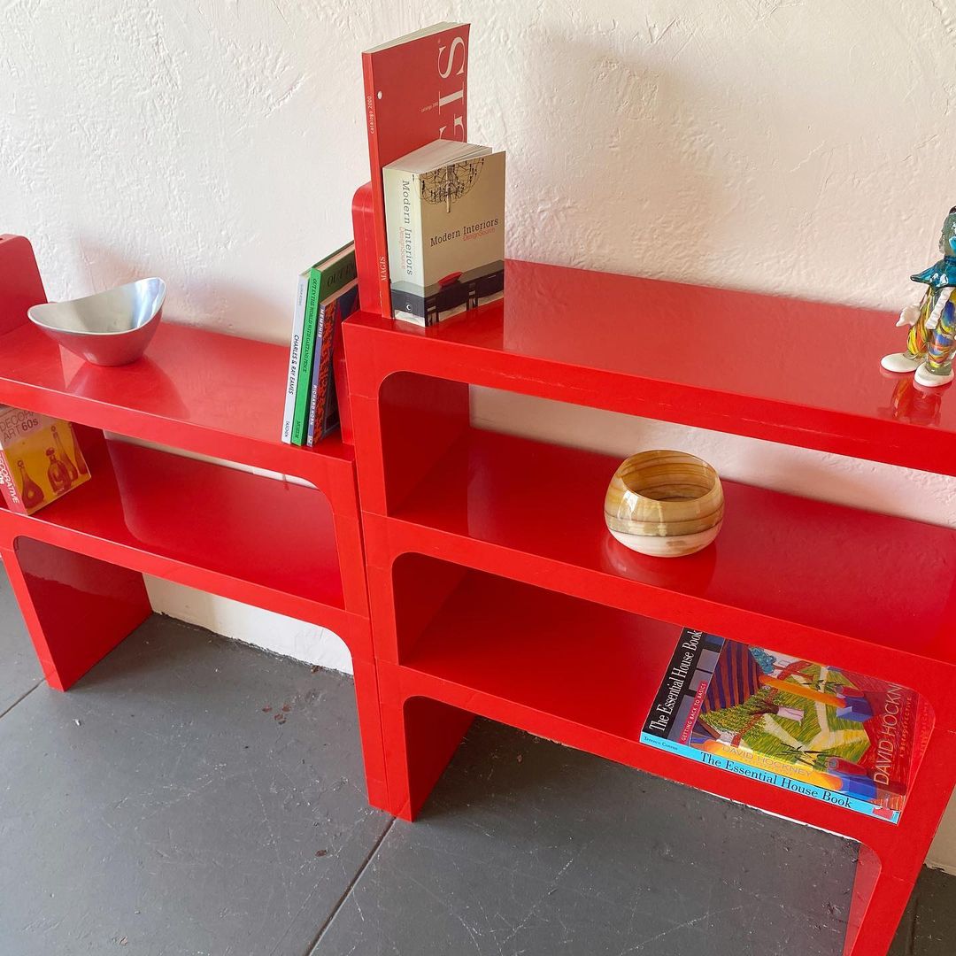 Olaf Von Bohr for Kartell Modular Shelving System, 1970s