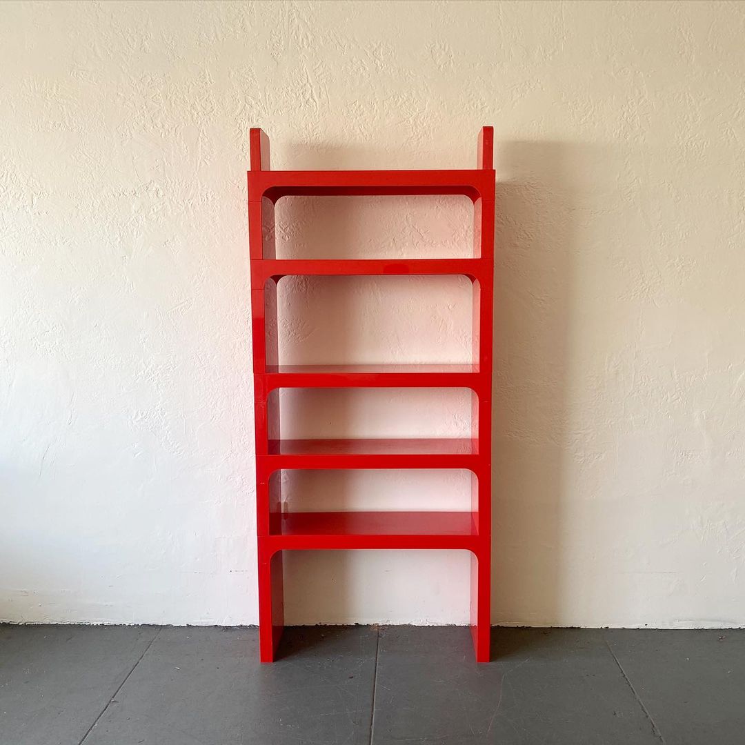 Olaf Von Bohr for Kartell Modular Shelving System, 1970s