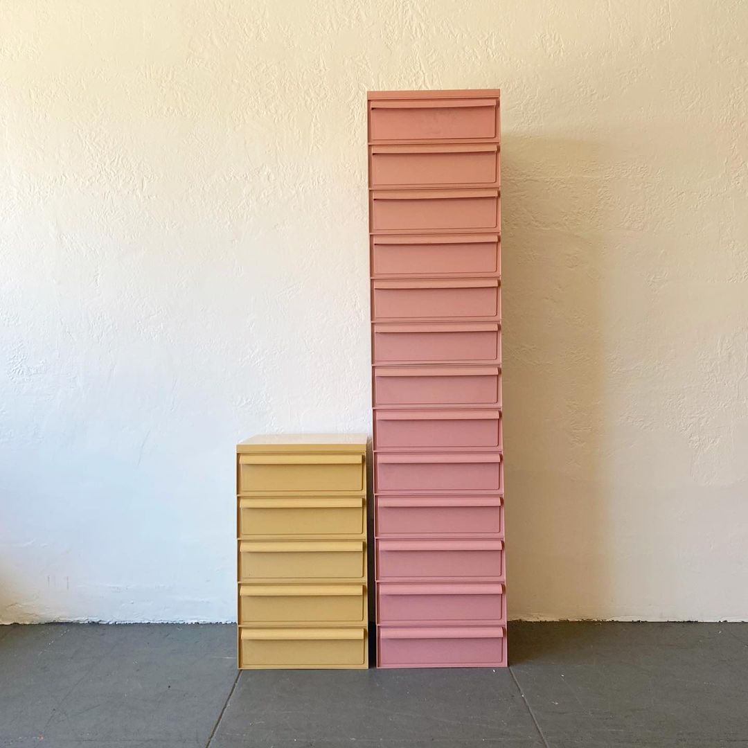 Kartell Stacking Drawer Program by Simon Fussell, 1970s