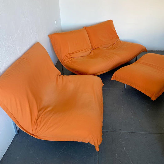 Ligne Roset Calin Pillow Two Seater by Pascal Mourgue, 1994