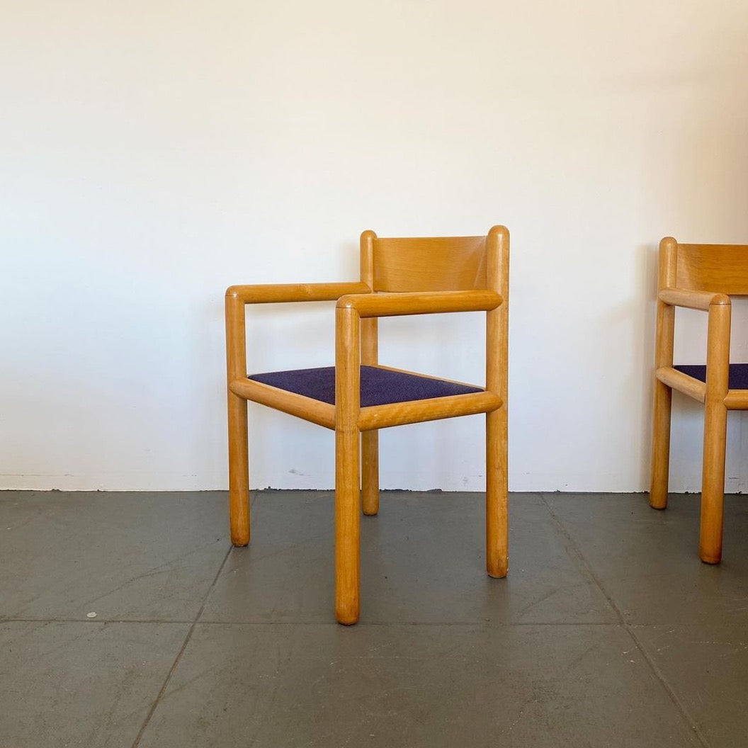 Massimo & Lella Vignelli Acorn Dining Chairs