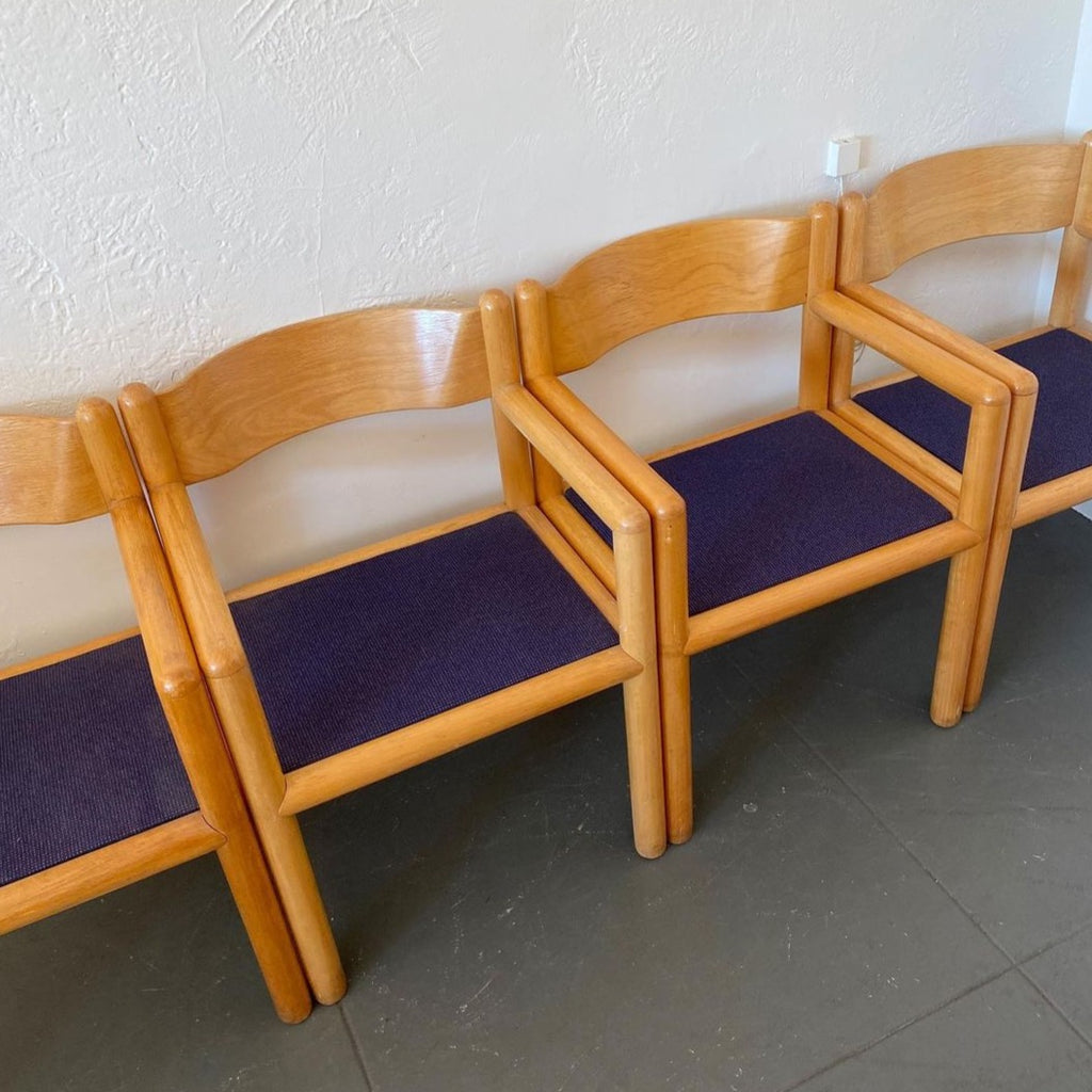 Massimo & Lella Vignelli Acorn Dining Chairs