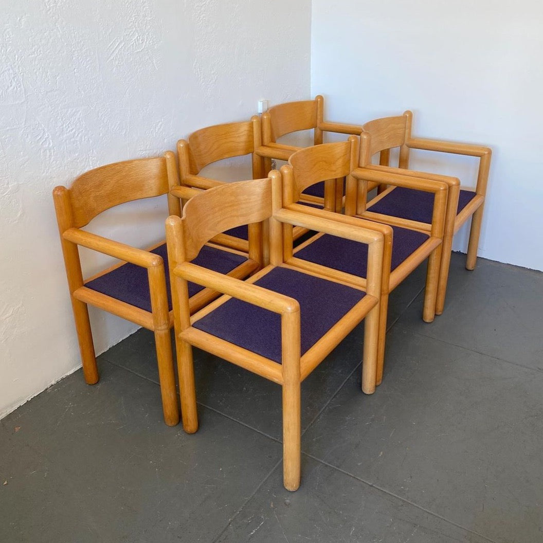 Massimo & Lella Vignelli Acorn Dining Chairs