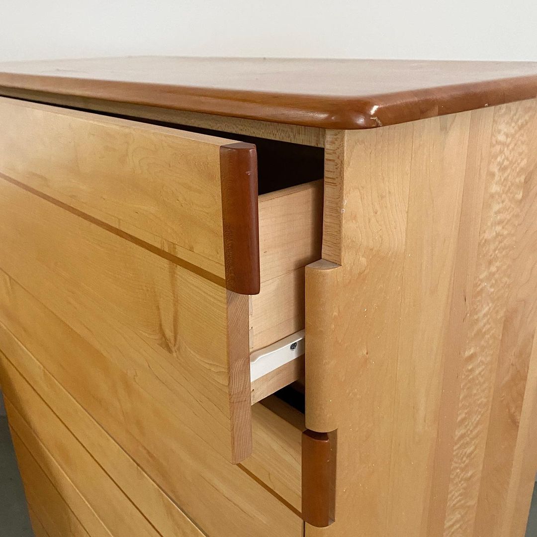 Studio Craft Notched Dresser, 1970s