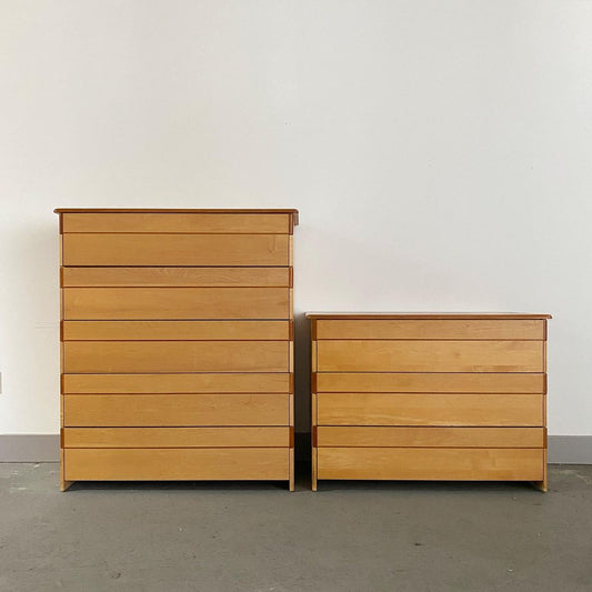 Studio Craft Notched Dresser, 1970s