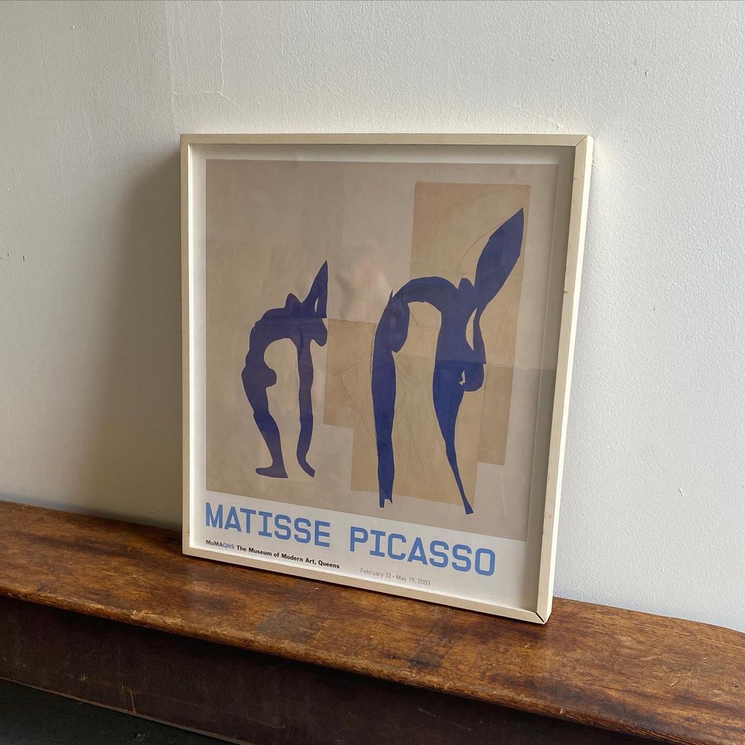 Matisse / Picasso MoMa Queens Exhibition Mono Print, 2003