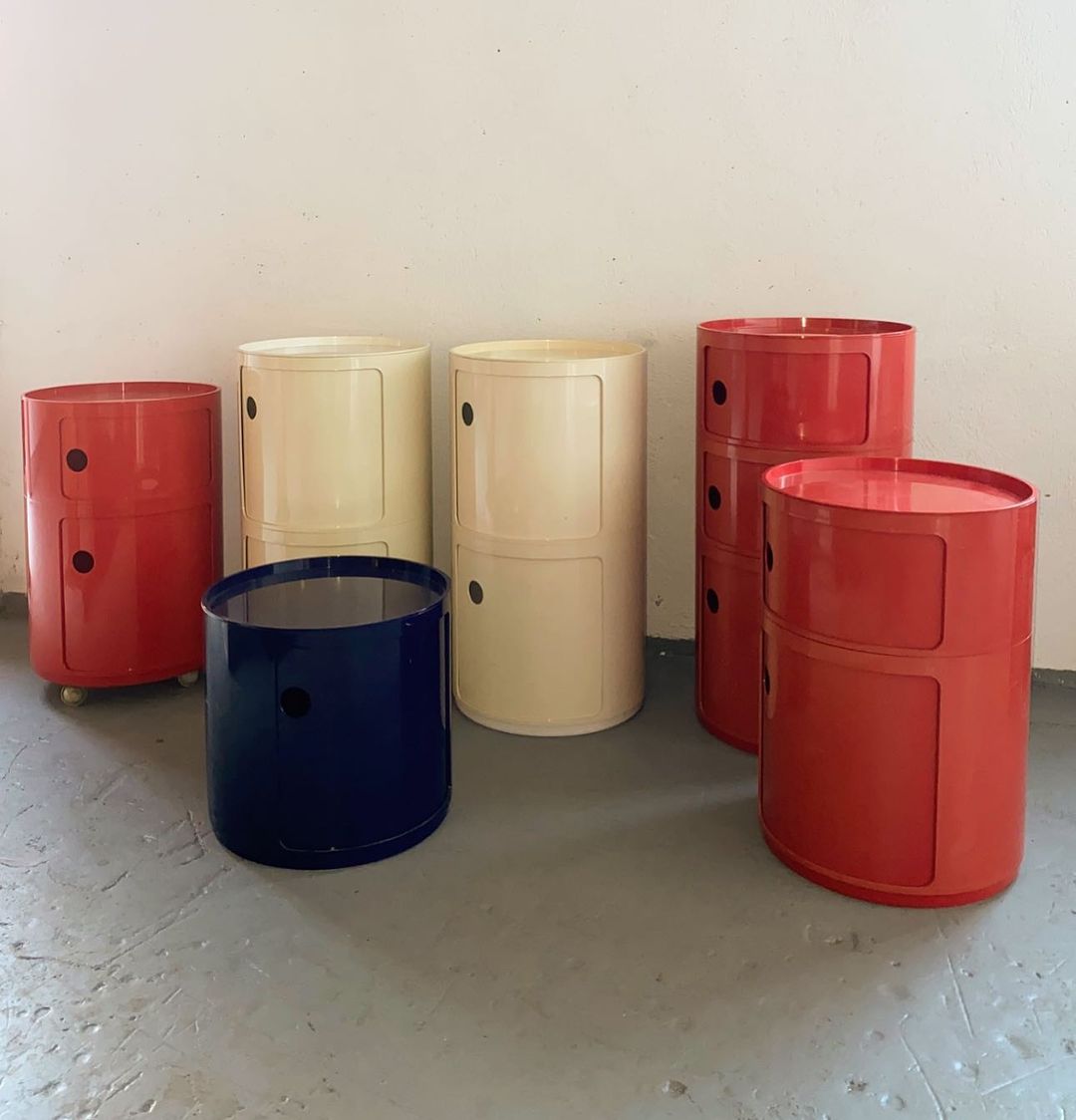 Vintage Kartell Componibili by Anna Castelli Ferrieri